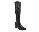 Stuart Weitzman Women's Frannie Black Nappa Leather Knee-High Boot (36 / 5.5 B) - LUX LAIR