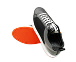 MCM Women's Black Leather Silver Reflective Canvas Sneaker MES9ARA71BK (37 EU / 7 US) - LUX LAIR