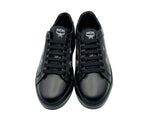 MCM Women's Black Spectrum Diamond Rainbow Logo Visetos Sneakers MES9SMM08BA - LUX LAIR