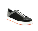 MCM Sneaker Low Top Black Leather - Outer Side