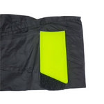 MCM Men's Flo Black Nylon Rubber Logo Parka Windbreaker Jacket MHJ9ALC05BK (Regular; M)