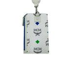 MCM Women's Spectrum Rainbow Logo Visetos Lanyard Card Case MYAAASV01 - LUX LAIR