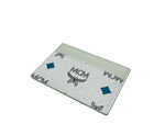 MCM Women's White Spectrum Diamond Rainbow Logo Visetos Card Holder MYAAASV02 - LUX LAIR