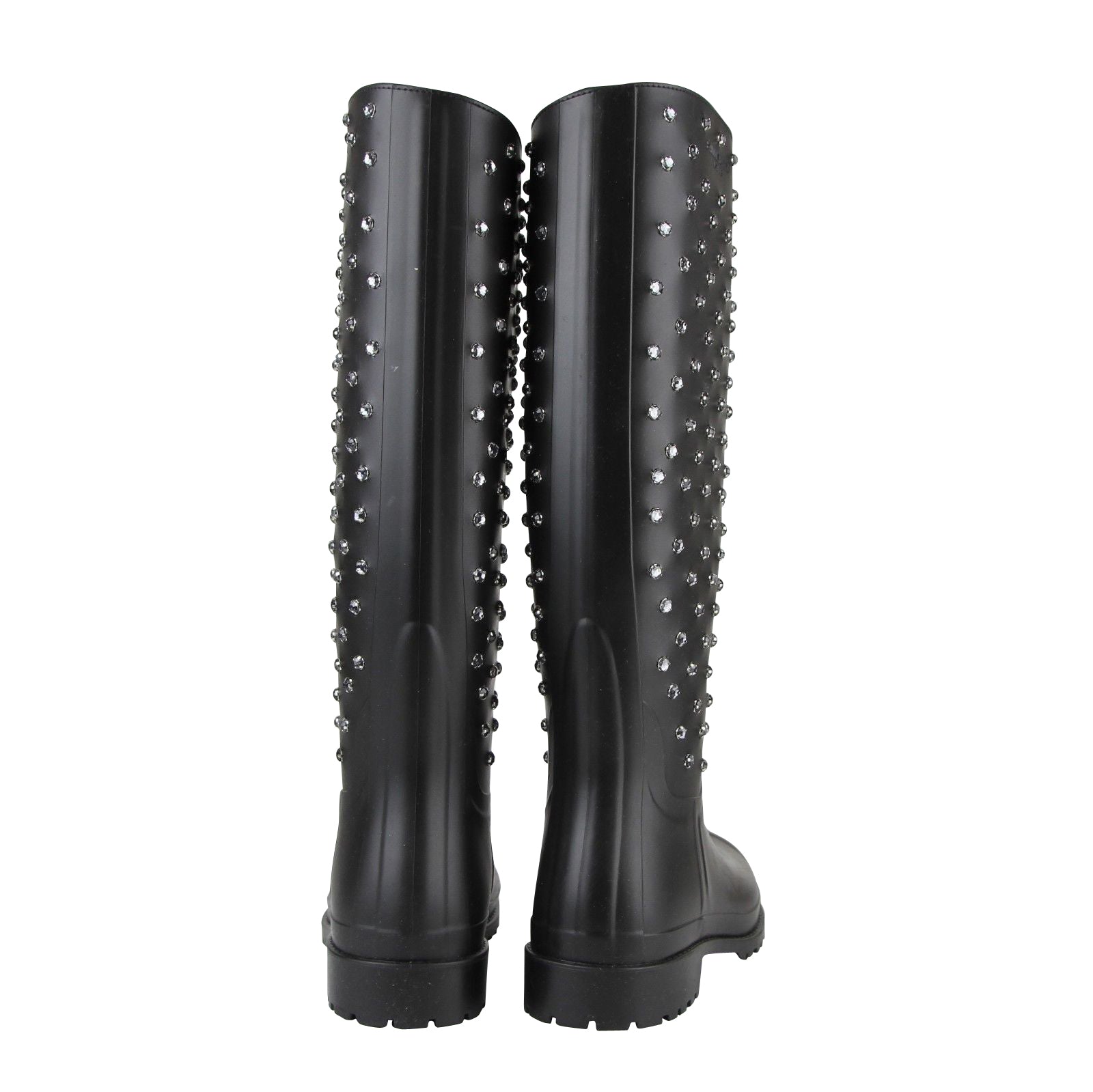 Saint laurent festival rain boots hotsell